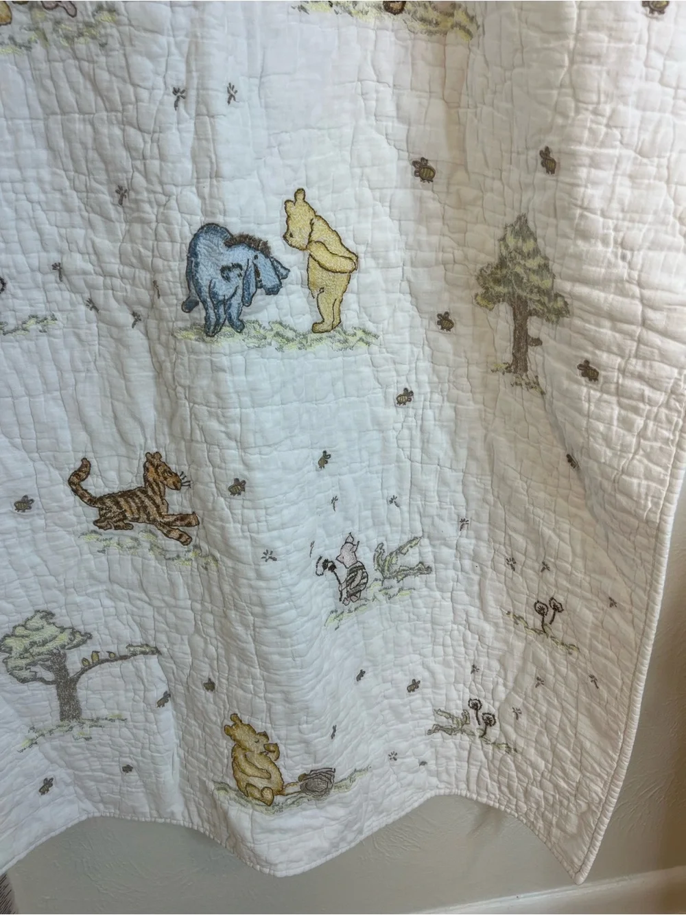 Pottery Barn Disney Winnie The Pooh Baby Quilt